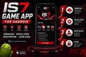 IS7 Game App for Android download, installation, registration and login guide