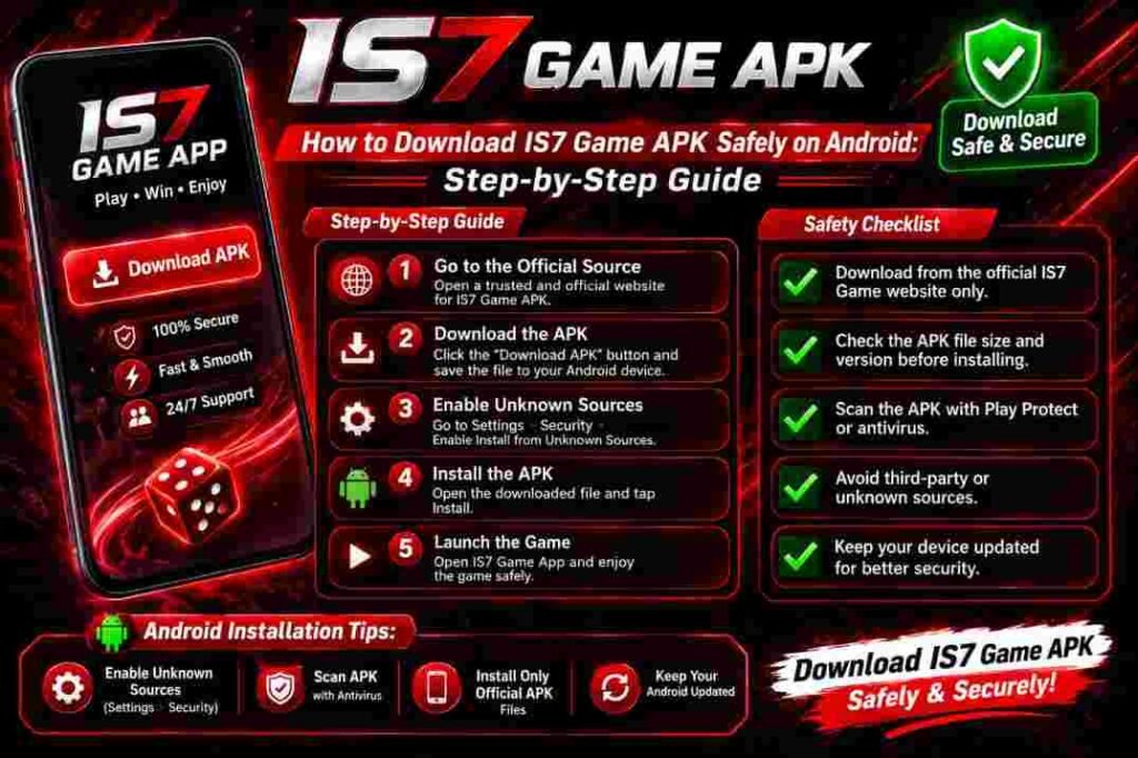 IS7 GAME APK download and installation guide on Android